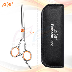 Ciseaux de coiffure professionnels OEM emballage personnalisé lame de rasoir en acier inoxydable avec pointe pointue salon pour usage personnel - Product Image 6