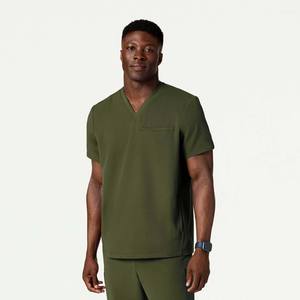 Ensemble d'uniformes médicaux personnalisés pour hommes et femmes, en polyester/coton, avec détection d'aiguilles, pour hôpital - Product Image 2
