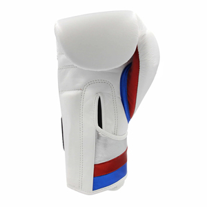 Guantes de Boxeo Unisex de Cuero Vacuno con Cordones, Aceptan Logotipo OEM Privado, Diseño Personalizado al por Mayor, Entrenamiento de Lucha Profesional, Antideslizantes - Product Image 4