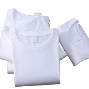 เสื้อยืดลำลองผ้าฝ้าย100% ลายเรียบคุณภาพสูงสำหรับผู้ชายเสื้อยืดคอกลมผ้าริบดีไซน์หรูหราออกแบบโลโก้ได้ตามต้องการ - Product Image 5