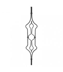 Articles en fer forgé, balustres Art Déco pour PORTES - Product Image 1