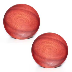 Artisanat Assiette et vaisselle en bois durables et élégants pour la salle à manger à la maison Design naturel et intemporel par l'artisanat du croissant - Product Image 2