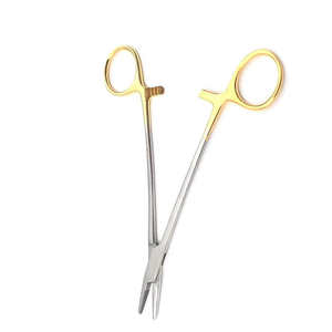 Pinzas Portaagujas de Acero Inoxidable TC - Product Image 1