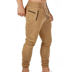 Pantalons de qualité à prix avantageux, faible MOQ, logo personnalisé, coton, coupe slim, pantalon de sport pour homme, pantalon de haute qualité pour homme - Product Image 2