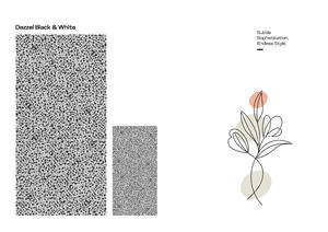 Carreaux en grès cérame aspect terrazzo mat 600x1200mm, ACCENTS, sol, mur, installation adhésive, minimalistes, chambres, villas, hôtels - Product Image 2