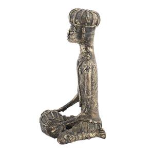 Esculturas de latón indio hechas a mano para hombres antiguos, estatua de decoración para el hogar, artículos de regalo, altura: 15 cm, SNS-1363 - Product Image 3