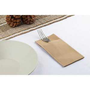 Tovaglioli Tascabili Kanguro in Legno 40x40cm, Salviette Morbide e Asciutte, 480 Pezzi, B2B - Product Image 2