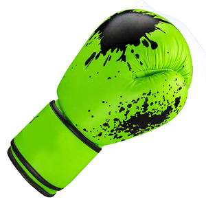 Gants de boxe vintage personnalisables pour MMA Muay Thai Training Punching Kickboxing Gloves for Velcro Poignet Support Imprimé - Product Image 5