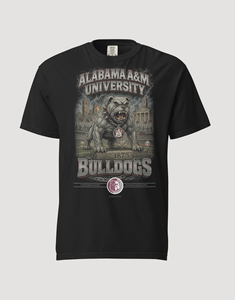 Yard AAMU Bootleg Pusher <b>Tee</b> <b>Vintage</b> College T-Shirt HBCU Apparel Retro Streetwear Eco-Friendly Silk Screen Printed Regular Fit - Product Image 1
