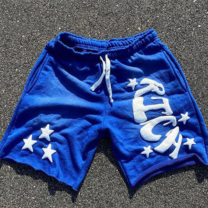 Oem streetwear por encargo Puff Print Short de secado rápido transpirable personalizar tamaño y Logo Puff Print Short - Product Image 2