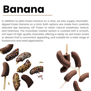 Pulpa de Plátano Congelada IQF 100% Natural de Vietnam, Sabor Dulce para la Industria de Alimentos y Bebidas - Product Image 6