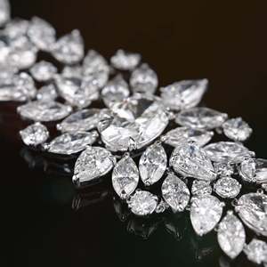 Pulseras DE TENIS hechas a mano con diamantes de laboratorio de múltiples formas de oro macizo de 14K, pulseras de boda de lujo para mujer para novias a precios bajos - Product Image 5