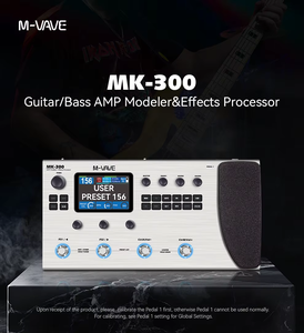 Pédale <span class=keywords><strong>Wah</strong></span> M-VAVE MK-300 Effets 4 Footswitches avec Fonctions Personnalisables et Options d'Extension - Product Image 6
