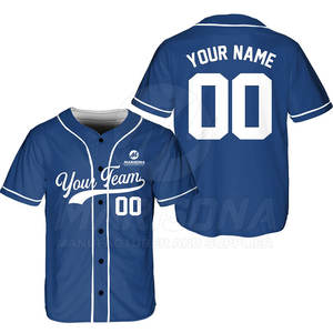 Camiseta de Béisbol de Fabricante Pakistaní, Camiseta de Béisbol con Botones, Camiseta de Béisbol de Color Sólido - Product Image 6