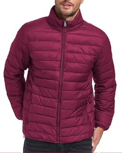 Chaqueta Acolchada de Marca Privada ODM para Hombre, Nuevo Estilo, Chaqueta de Burbujas de Invierno con Cierre, Cuello Alto de Algodón - Product Image 4