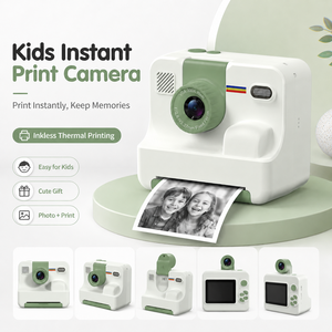 <span class=keywords><strong>Appareil</strong></span> <span class=keywords><strong>photo</strong></span> instantané pour enfants en gros, mini imprimante <span class=keywords><strong>photo</strong></span> thermique, jeux, enregistrement vidéo, 203 dpi, batterie 1200 mAh, écran 2,4 pouces, carte SD - Product Image 5