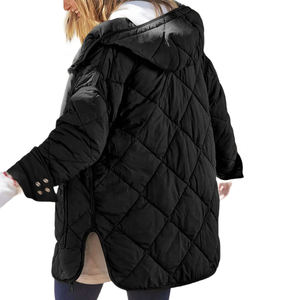 Top dernière qualité mode chaud femmes doudoune noir nouveau Design respirant femmes matelassé doudoune - Product Image 2