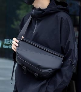 Hàng Ngày Tối Giản Crossbody Sling Túi Thân Thiện Với Môi In Vải Dệt Kim Cho Nam Giới Và Phụ Nữ Trọng Lượng Nhẹ - Product Image 4