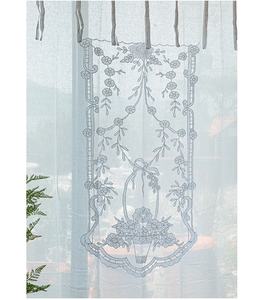 Quang Thanh Luxury Custom <b>Linen</b> <b>Curtains</b> Modern Style with Embroidered Flower for Home Hotel Resort or Cafe - Product Image 5