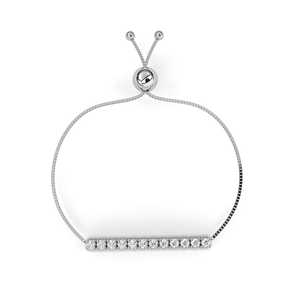 Magnifique bracelet et jonc en or 18 carats avec diamants de laboratoire, accessoire de bijouterie luxueux - Product Image 4