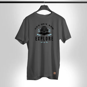 Camiseta Deportiva Informal de Verano para Hombre, 100% Algodón, Estampado Gráfico, Transpirable, de Secado Rápido, Ecológica, de Alta Calidad - Product Image 4