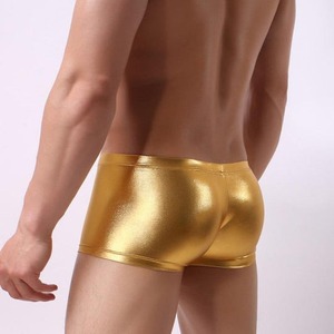 Breathable Hot Sales OEM Men's Underwear Briefs Classic Bamboo Weaving Solid Logo Waistband Seamless Anti-Bacterial Quick Dry - Product Image 3