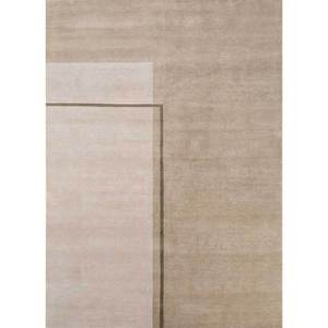 พรมขนสัตว์ถักมือสีน้ำตาลเบจ รุ่น Aiwl-3016 ลายแบบนามธรรม สำหรับห้องนั่งเล่น วัยรุ่น ห้องโถง รูปทรงสี่เหลี่ยมผืนผ้า ลายจิ๊กซอว์ สำหรับตกแต่งบ้าน - Product Image 1