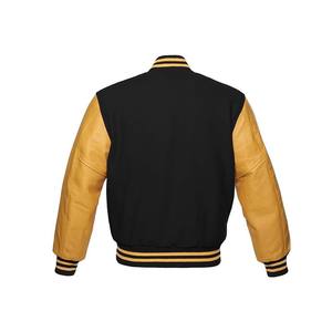 Vestes universitaires personnalisées OEM Vestes légères en laine personnalisées à manches longues Vêtements d'hiver Veste de baseball universitaire pour hommes de toutes tailles - Product Image 4