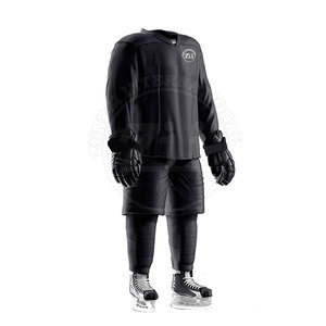 Fabricant pakistanais d'uniformes de hockey sur glace surdimensionnés, vêtements de sport pour adultes, service OEM, équipe personnalisée, 100% polyester respirant - Product Image 4