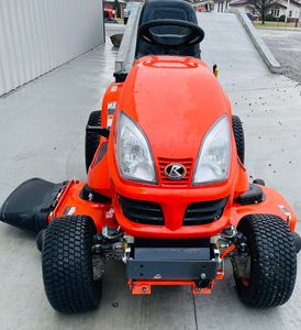 Tractor de Ruedas Usado Naranja para GR2120, Motor Diésel de 18 HP con Caja de Cambios y Motor para Cortar Césped en Granjas - Product Image 5