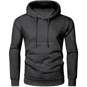 Ventes en gros de sweats à capuche personnalisés 100% coton pour hommes, en molleton respirant avec impression de logo, sweats à capuche pour hommes - Product Image 1