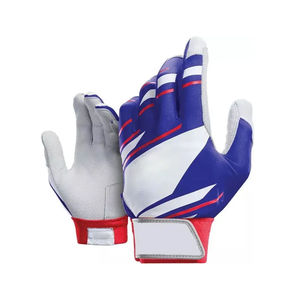 Stylish Custom Hand Protection Outdoor Baseball Gloves Lightweight Leather Baseball Gloves For Batting Stylish Batting Gloves - Product Image 5