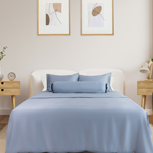 ชุดเครื่องนอนลาย3ชิ้น100% ไส้ไหมยูคาลิปตัสสำหรับชุดเครื่องนอนเป็นมิตรกับสิ่งแวดล้อม - Product Image 4