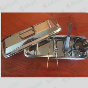 Kit d'insertion de granulés de remplacement hormonal avec trocar 3,5 mm, instrument médical en acier inoxydable, forceps Adson pour femmes - Product Image 1