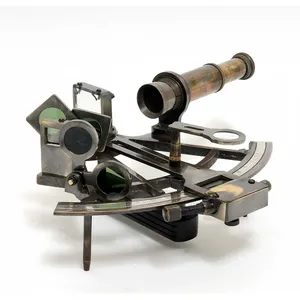 Nouveau sexant allemand en laiton avec boîte en bois dur fait à la main couleur grise sexant pour décor nautique utilisation en état de fonctionnement - Product Image 2