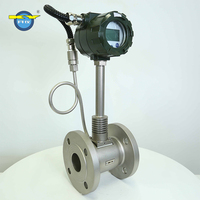 Medidor de Flujo de Vórtice Digital KY de Alta Precisión ±1.0%, Medidor de Flujo de Gas 4-20mA RS485 Modbus para Medición de Flujo de Vapor, Gas y Líquido, ODM