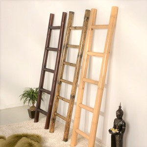 Construction échelle noire droite solide et robuste et pièces d'échafaudage échelles en bambou pour suspendre les serviettes à usage domestique - Product Image 6