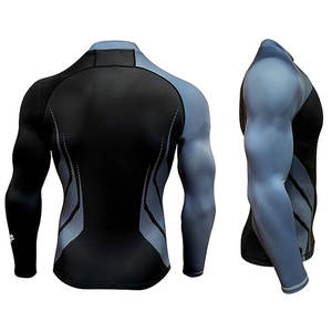 Reasonable Price High Quality UPF 50 Plus UV Protection Rash Guard <b>Swim</b> <b>Shirt</b> <b>for</b> Men and <b>Women</b> - Product Image 4