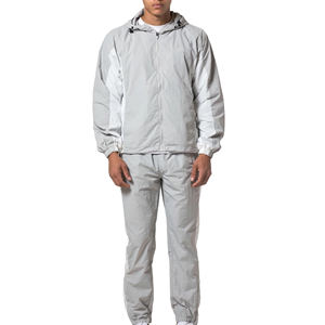 Custom Men's 100% Polyester Breathable Windbreaker Tracksuit Casual Windproof Waterproof <b>Nylon</b> Wholesale 2026 - Product Image 1