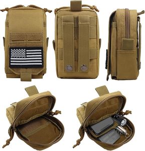 Universal Tactical Holster Security Carry Case Molle Hip Waist <b>Belt</b> Bag <b>Pouch</b> Phone Case - Product Image 1