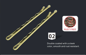 Kingwin mejor rendimiento flexible negro horquillas pinzas para el pelo - Product Image 6