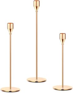 New Style Gold Colour Iron Candle Holder for Home Decor Hotel Restaurant and Christmas <b>Dining</b> <b>Table</b> <b>Centrepiece</b> - Product Image 6