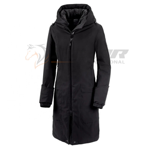 Veste d'équitation légère pour femme en tissu respirant coupe ergonomique et fermeture à glissière sécurisée à prix réduit - Product Image 2