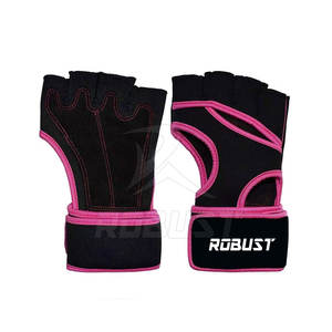 Guantes de CrossFit de Cuero Hechos a Medida Unisex, Soporte para Muñeca, Transpirables, Impermeables, para Gimnasio, Entrenamiento, Levantamiento de Pesas, Se Aceptan Personalizaciones - Product Image 1