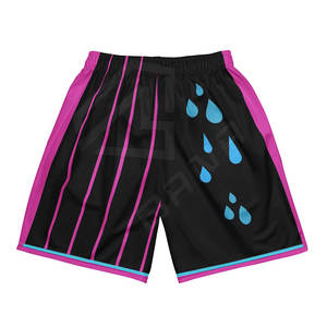 Bsci Venta al por mayor Ropa deportiva Pantalones cortos de baloncesto Venta al por mayor Pantalones cortos de baloncesto de alta calidad Logotipo personalizado - Product Image 2