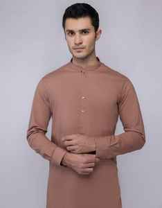 Tissu 100% coton, style islamique décontracté pour hommes, shalwar kameez d'été pour hommes, prix raisonnables, shalwar kameez pour hommes respirant - Product Image 2