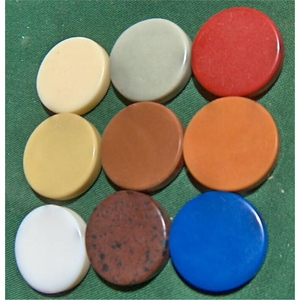 Juego de Backgammon Moderno, Personalizado, con Fichas de Resina Plástica y Metal, Rayas Azules y Blancas Transparentes, Venta al por Mayor, Hecho a Mano - Product Image 6