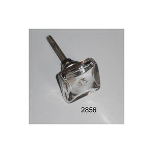 Boutons en verre décoratifs de forme diamantée sur mesure 2025, qualité fraîche, fournisseur en gros, pour la décoration de meubles de maison - Product Image 4