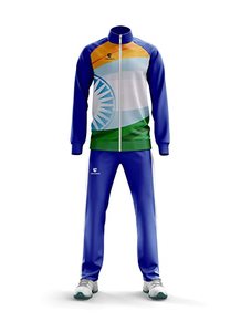 Tracksuit For Men Two Piece Varsity Jacket Pants <b>Set</b> With Custom <b>Embroidery</b> Logo Men Sublimated Tracksuits - Product Image 6