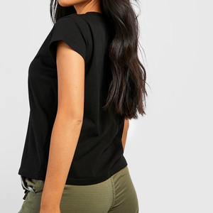 T-shirt pour femme de qualité supérieure, vintage, en polyester/coton, à séchage rapide, imprimé, écologique, à manches courtes, vêtements BD - Product Image 3